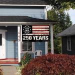 WENWELL 250 Years America Flag, 3x5 Ft, USA 250th Anniversary Patriotic Design,1776-2026 Birthday Banner Tapestry