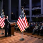 Indoor Flag Pole and Stand,8FT Flagpole Kit with Base Eagle Topper 3x5 FT USA Flag,Heavy Duty Indoor Flag Pole for City Hall/Businesses/Office/Auditorium/School/Home