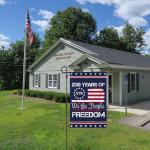 We The People 1776-2026 Flag Memorial Day Patriotic 250th Birthday 250 Years United States Indoor Garden Decoration (250 YEARS)