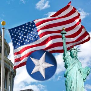 3x5 American Flag Outdoor Heavy Duty,3by 5 American Flag,US Flag,3' x 5' America Flag,America Flags For Outside 3x5,Embroidered USA Flags 3x 5,Long Lasting 3 by 5 Best High Wind all Weather US Flags