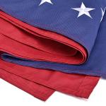 American Flags for Outside 4x6, US Flag Heavy Duty Outdoor with Embroidered Stars, Stitched Stripes, Brass Grommets