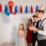 4th of July Decorations Tassel Garland – 10FT Red White Blue Silver Fringe Banner, No DIY Tissue Paper Banner for Independence Day, America Patriotic Party,Memorial Day,Labor Day