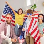 Semato 12 Pcs Star Sunglasses Bulk Rimless Red White and Blue Star Glasses 4th of July Patriotic Sunglasses for Independence Day Party Favors