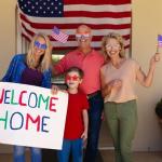 Semato 12 Pcs Star Sunglasses Bulk Rimless Red White and Blue Star Glasses 4th of July Patriotic Sunglasses for Independence Day Party Favors