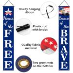 Festive Patriotic Hanging Banners for Celebrations