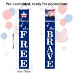 Festive Patriotic Hanging Banners for Celebrations
