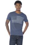 USA Flag Tee - Lucky Shoes & Jewelry - Navy