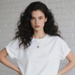 KoyeKei American Flag Necklace for Women 925 Sterling Silver USA Flag Star Pendant Independence Day Gifts 4th of July Necklace Patriotic Jewelry for Wife Sister Girlfriend