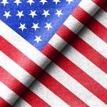 American USA Flag 5ft x 3ft, 1Pcs Large USA American Flag Double Side Polyester Material with Brass Grommets for July 4th Independence Day Veterans Day US Anniversary Party Garden Street Decorations