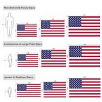 Heavy Duty 3x5 American Flag for Outdoors