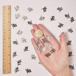 SUNNYCLUE 100Pcs American Flag Patriotic Charms - USA Independence Day Antique Silver Alloy for Jewelry Making, Christmas Tree Decor, DIY Necklace, Bracelet, Earrings Craft