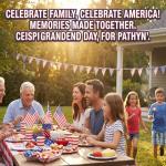 100 Mini American Flags on Sticks