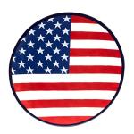 Certified International Stars & Stripes 12 Piece Melamine Dinnerware Set, Service For 4