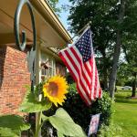 Bradford Embroidered 420D American Flag 3x5 ft Outdoor, Heavy Duty US USA Flags Thicker Nylon Material with 2 Brass Grommets, America Flag for All Weather Outside Longest Lasting