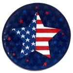 Certified International Stars & Stripes 12 Piece Melamine Dinnerware Set, Service For 4