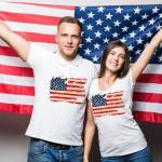 3 Sheets 4th of July Iron on Sticker Patches for Clothes,USA Flag Vinyl Heat Transfers Independence Day Decals Patriotic Iron on Patches for T-Shirts Clothes Bag Pillow Covers DIY Decoration