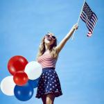 30 Count Red, White & Blue Balloons for Celebrations