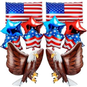 12 Patriotic Balloons for USA Celebrations