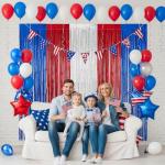 Red, White, and Blue Patriotic Balloon Garland Kit
