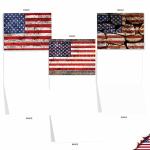 10 Patriotic American Flag Boxed Cards