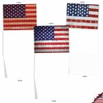 10 Patriotic American Flag Boxed Cards