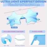 9 Pack Star Shaped Sunglasses for Patriotic Celebrations