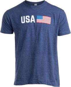 USA Pride T-Shirt for Men and Women – Navy