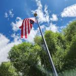 14 FT Heavy Duty In-Ground Flag Pole Kit