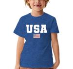 Boys Girls Patriotic Shirts-4th of July Shirt Kids USA Shirts American Flag Tshirt Tops
