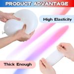 Red White Blue Balloons, 12 Inch Pearl Metallic Blue Red White Confetti Latex Helium Balloon for Royal Patriotic Platinum Jubilee Baseball Nautical Birthday Baby Shower Graduation Party Decorations