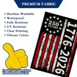 250 Years America Garden Flag, 1776-2026 USA 250th Anniversary Banner 4th of July Patriotic Yard Sign Double-Sided Waterproof Flag 12x18 Inch