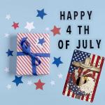 Patriotic Stars and Stripes Eagle USA Flag Tin Sign for Home Bedroom Man Cave Garage 4th of July Memorial Day Independence Day Decor 8 X 12 Inch (3704)