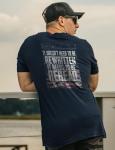 Not ReWritten Navy Patriotic Triblend T-Shirt