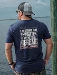 Not ReWritten Navy Patriotic Triblend T-Shirt