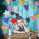 Air Force Centerpiece Sticks Glitter Military Airplane Decorations 12PCS Air Force Pilot Table Toppers Flight Sunglasses US Star Centerpieces for Fighter Jet Patriotic Theme Birthday Party Supplies