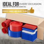 350-Piece Patriotic Party Plates and Cutlery Set