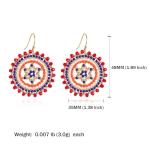 4th Of July Earrings For Women American Usa Patriotic Red White And Blue Flag Earrings Anniversary National Day Decorative Jewelry Gifts