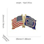 250th Anniversary USA Lapel Pins Brooches 1776-2026 Celebration Patriotic American Flag Badge 4th of July Accessories Gift