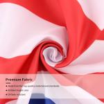 Probsin 250 Anniversary Flag 3x5 Ft USA American 1776-2026 Star Stripe 250th Anniversary Patriotic Yard Signs Party Supplies Hanging Decor for Room House Welcome Photo Backdrop with Brass Grommets