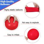 Red White Blue Latex Balloons 68 Pack, 12 Inch Patriotic Balloons with Confetti, Party Decorations for 4th of July, Independence Day, Graduation, Birthday, Air Helium Fill.