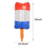 Soochat Patriotic Balloons 4th of July Balloons Ice Cream Balloon Popsicles Foil Balloon for 4th of July Independence Day Birthday Party Decorations 5 Pcs