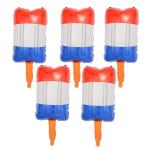 Soochat Patriotic Balloons 4th of July Balloons Ice Cream Balloon Popsicles Foil Balloon for 4th of July Independence Day Birthday Party Decorations 5 Pcs