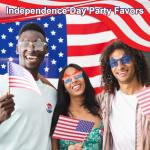 4th of July Star Glasses 12 Pairs Patriotic Fourth of July Star Sunglasses Red White and Blue American Flag Sunglasses USA Themed Glasses for Memorial Day Independence Day Party Supplies Decorations