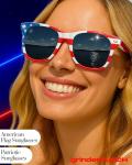 American Flag Sunglasses by grinderPUNCH®