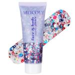 USA Flag Face and Body Glitter Gel 50ml