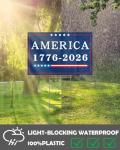 NENOWOND 250th Anniversary Yard Sign with H Stakes – America 1776–2026 Patriotic 250th Birthday Decorations for Lawn, Garden, Yard & Parade (2 Pack)