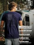 Nine Line Pledge Patriotic Triblend T-Shirt - Navy