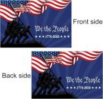 250th Anniversary Yard Sign America 250 Years of Freedom 1776–2026 Patriotic 250th Birthday Decor Double Sided Corrugated Plastic Outdoor Weatherproof Signs With H Stake 18"x12"