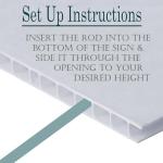 Large USA United States of America Patriotic Flag Yard Sign Home Decor Lawn Decoration With Stakes Memorial Veteran's Day 4th of July