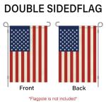 Mini American Flag for Garden - 12"x18